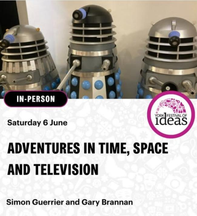 Advert for Adventures in Time, Space and Television, now available to watch online.